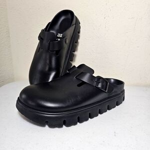 BIRKENSTOCK Boston Exquisite Chunky Clogs Size 40